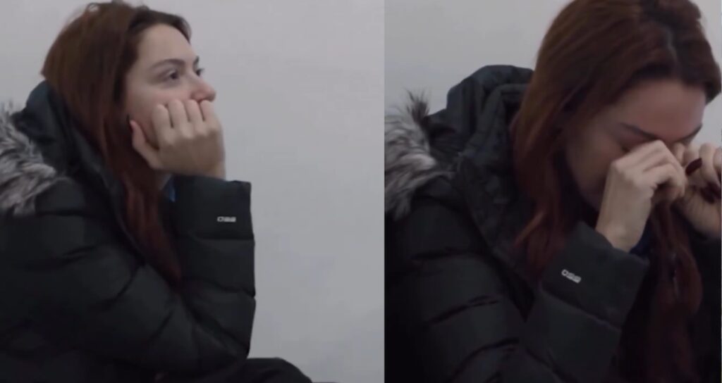 Hadise hüngür hüngür ağladı