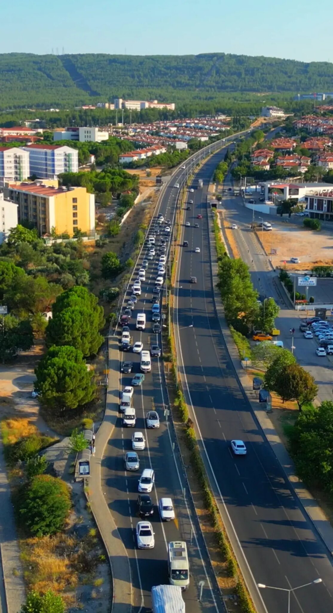 hayat koridoru dronla goruntulendi g7bmkbCe