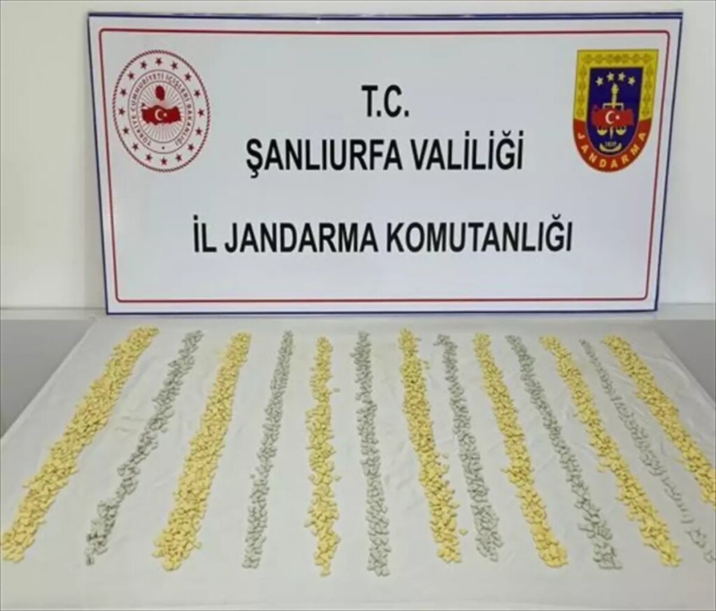 sanliurfada 3500 uyusturucu hap ele gecirildi t6SmrlVa