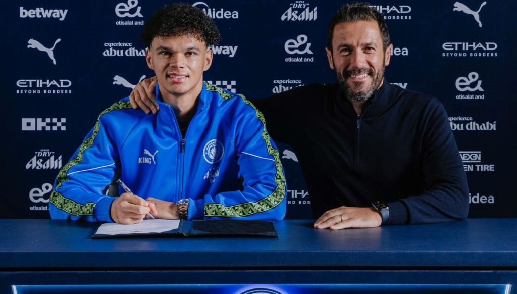 20 yaşında Manchester City’ye 5 yıllık imza