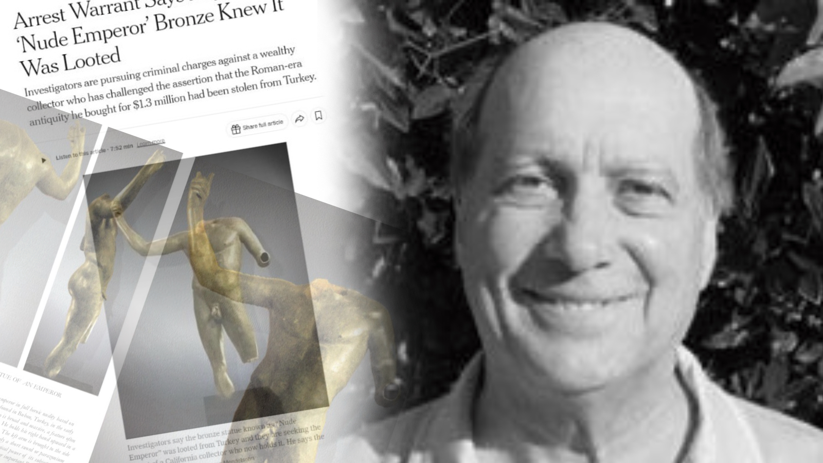 turkiyeden kacirilan heykeli satin alan koleksiyoner hakkinda tutuklama emri cikarildi UdKAs5hM