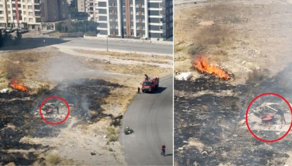 yangin cikardi alevlere ragmen salca karistirmaya devam etti 4pKT8pn9