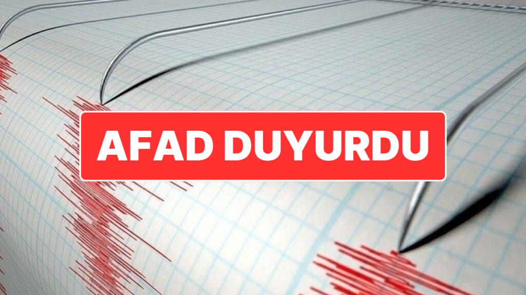 AFAD Duyurdu: Diyarbakır’da 4.0 Büyüklüğünde Deprem Meydana Geldi